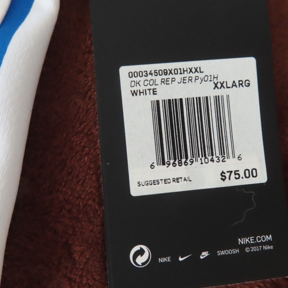 Nike Elite Zion Williamson DUKE Jersey #1 ACC Patch -New With defects  Men’s 2XL - Picture 9 of 12